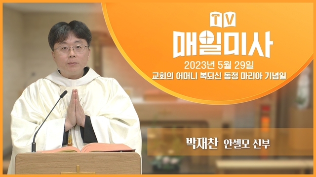 2023년 5월 29일 교회의 어머니 복되신 동정 마리아 기념일