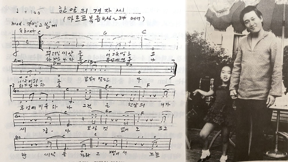 직접 지은 노래 ‘이별’ 처럼 아내와 헤어지고 성가 작곡에 혼신