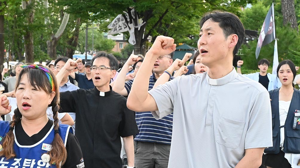 가톨릭 등 3대 종교, 고공농성 문제 해결 촉구